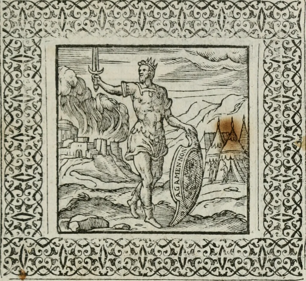 An illustration from A Choice of Emblemes, and other devises : For the moste parte gathered out of sundrie writers, Englished and Moralized. And divers newly devised, 1586, leaf 54