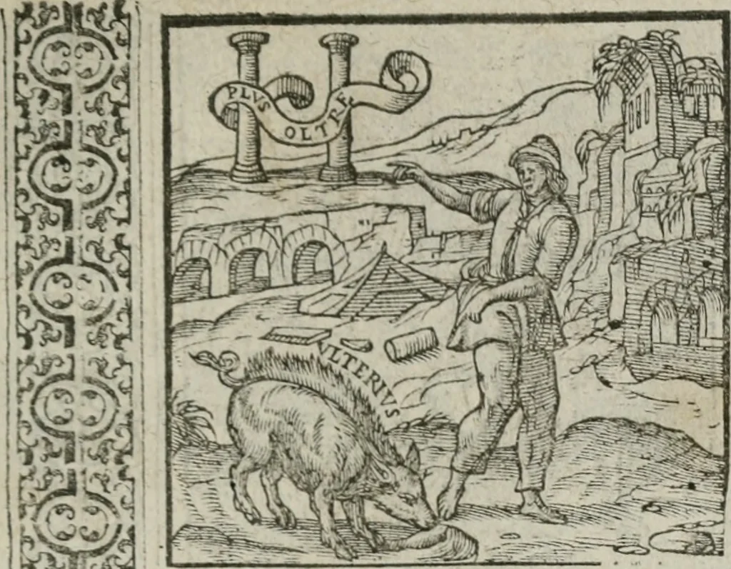 An illustration from A Choice of Emblemes, and other devises : For the moste parte gathered out of sundrie writers, Englished and Moralized. And divers newly devised, 1586, leaf 62