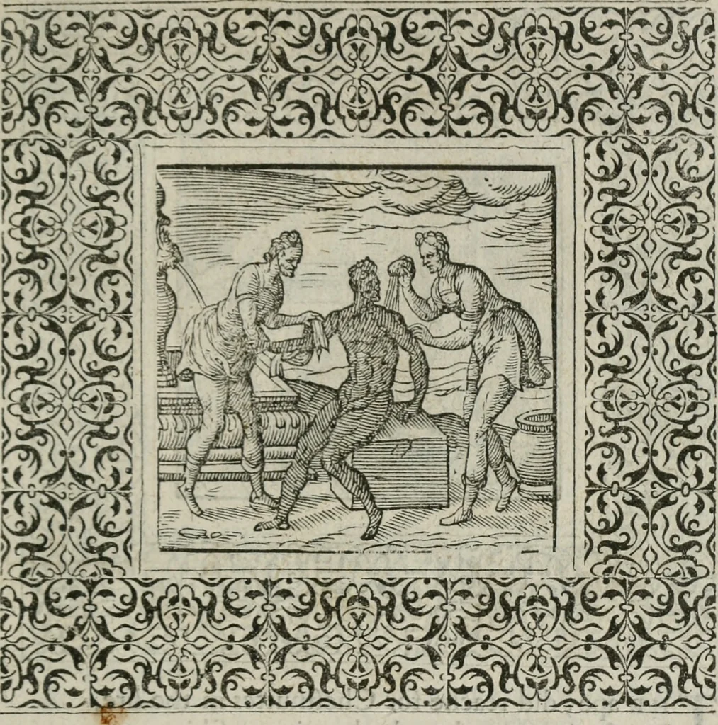 An illustration from A Choice of Emblemes, and other devises : For the moste parte gathered out of sundrie writers, Englished and Moralized. And divers newly devised, 1586, leaf 66