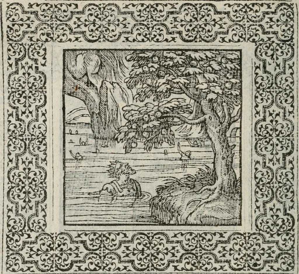 An illustration from A Choice of Emblemes, and other devises : For the moste parte gathered out of sundrie writers, Englished and Moralized. And divers newly devised, 1586, leaf 83