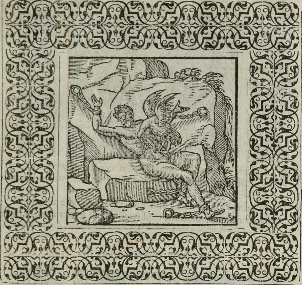 An illustration from A Choice of Emblemes, and other devises : For the moste parte gathered out of sundrie writers, Englished and Moralized. And divers newly devised, 1586, leaf 84