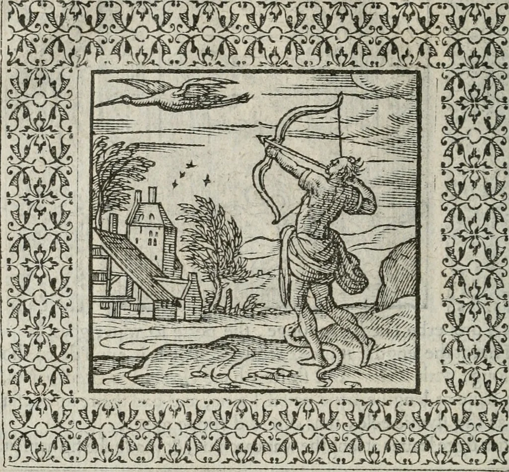 An illustration from A Choice of Emblemes, and other devises : For the moste parte gathered out of sundrie writers, Englished and Moralized. And divers newly devised, 1586, leaf 87