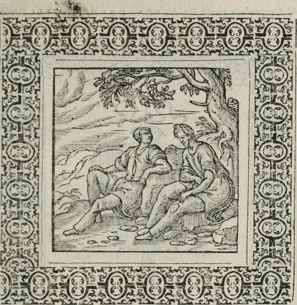 An illustration from A Choice of Emblemes, and other devises : For the moste parte gathered out of sundrie writers, Englished and Moralized. And divers newly devised, 1586, leaf 94