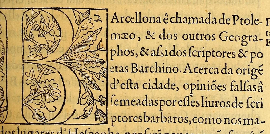 An illustration from Chorographia de alguns lugares que stam em hum caminho, que fez Gaspar Barreiros ó anno de M.D.xxxxvj. começa[n]do na cidade de Badajoz em Castella, te á de Milam em Italia, co[m] algu[m]as outras obras, cujo catalogo vai scripto com os nomes dos dictos lugares, na folha seguinte., 1561, leaf 275