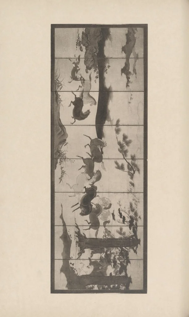 An illustration from Chōshunkaku kanshō, 1914, leaf 171