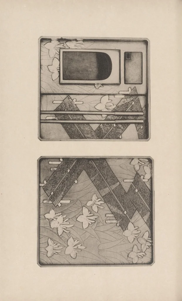An illustration from Chōshunkaku kanshō, 1914, leaf 115