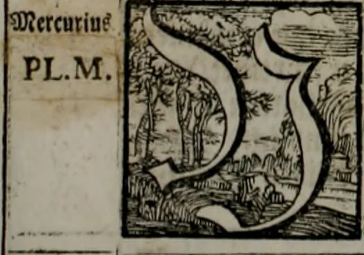 An illustration from Iconologia deorum, oder Abbildung der Götter : welche von den alten verehret Worden ; ais dem Welt-berümtesten Antichen der Griechischen und Römischen Statuen, auch in Marmel, Porfido-Stein, Metall, Agat, Onyx, Sardonich und andren Edelsteinen befindlichen Bildereyen, sorgfältig abgesehen, samt dero eigentlicher Beschreibung und Erklärung der Heidnischen Tempel-Ceremonien, auch Vorbildung der thiere und anderer Sachen, die auf hieroglyphische und emblematische Art, nach Weise der Egyptischen Schrifften, schicklich können vorgebracht und auf einen gewissen Verstand gerichtet werden ; deme allem vorgefügt ist, des durchleuchtigen Palm-Ordens der Hochlöbl. fruchtbringenden Gesellschaft auf dem Parnass aufgestellter ehren-Tempel, 1680, leaf 183