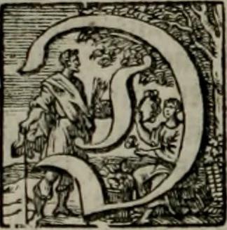 An illustration from Iconologia deorum, oder Abbildung der Götter : welche von den alten verehret Worden ; ais dem Welt-berümtesten Antichen der Griechischen und Römischen Statuen, auch in Marmel, Porfido-Stein, Metall, Agat, Onyx, Sardonich und andren Edelsteinen befindlichen Bildereyen, sorgfältig abgesehen, samt dero eigentlicher Beschreibung und Erklärung der Heidnischen Tempel-Ceremonien, auch Vorbildung der thiere und anderer Sachen, die auf hieroglyphische und emblematische Art, nach Weise der Egyptischen Schrifften, schicklich können vorgebracht und auf einen gewissen Verstand gerichtet werden ; deme allem vorgefügt ist, des durchleuchtigen Palm-Ordens der Hochlöbl. fruchtbringenden Gesellschaft auf dem Parnass aufgestellter ehren-Tempel, 1680, leaf 221