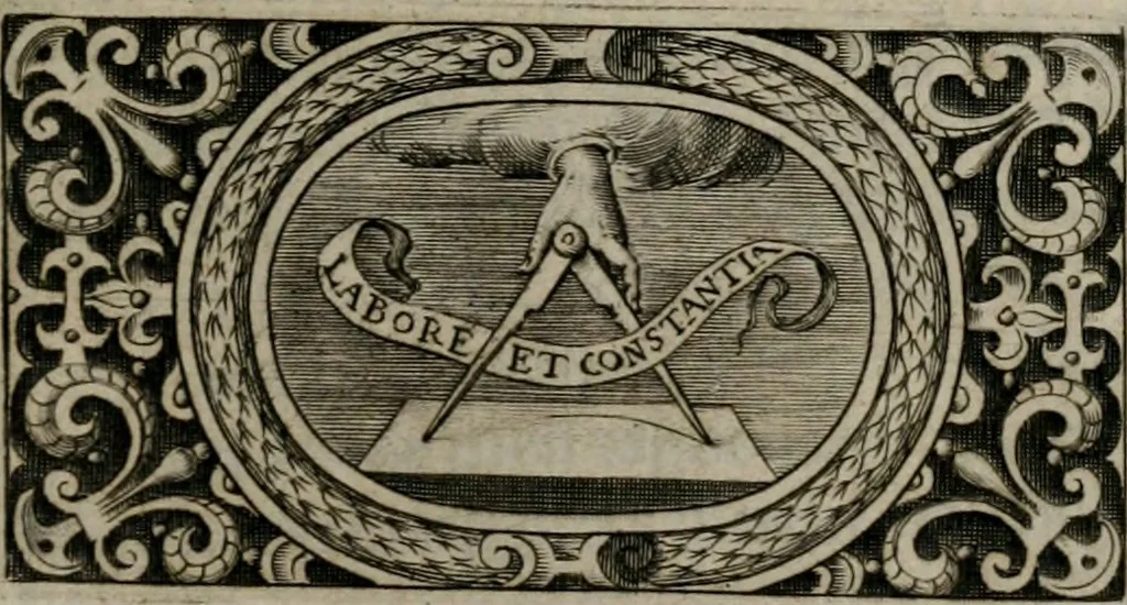 An illustration from Christeliicken waerseggher : de principale stucken van t'Christen geloof en Leuen int cort begrijpende : met een rolle der deugtsaemheyt daer op dienende : ende een schildt-wacht teghen de valsche waersegghers, tooueraers, etc., 1603, leaf 600