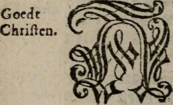 An illustration from Christeliicken waerseggher : de principale stucken van t'Christen geloof en Leuen int cort begrijpende : met een rolle der deugtsaemheyt daer op dienende : ende een schildt-wacht teghen de valsche waersegghers, tooueraers, etc., 1603, leaf 91