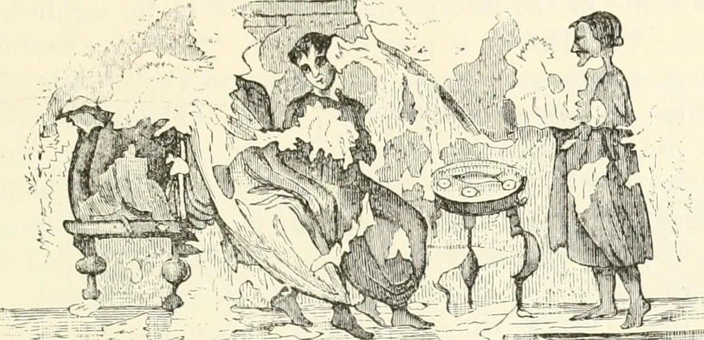 An illustration from Christian archaeology;, 1888, leaf 104