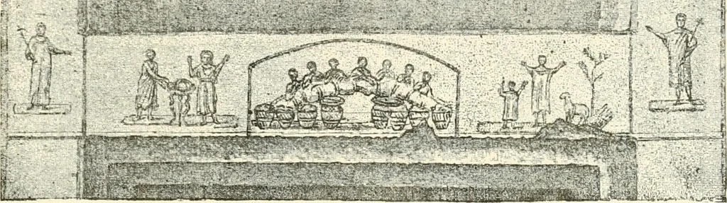 An illustration from Christian archaeology;, 1888, leaf 106