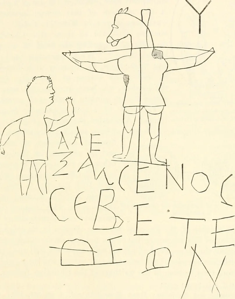 An illustration from Christian archaeology;, 1888, leaf 120