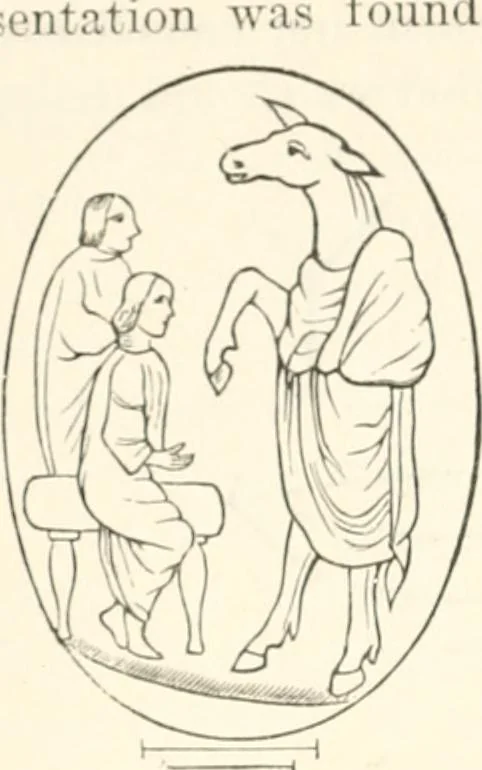 An illustration from Christian archaeology;, 1888, leaf 121