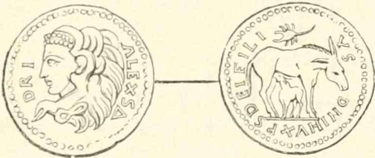 An illustration from Christian archaeology;, 1888, leaf 121
