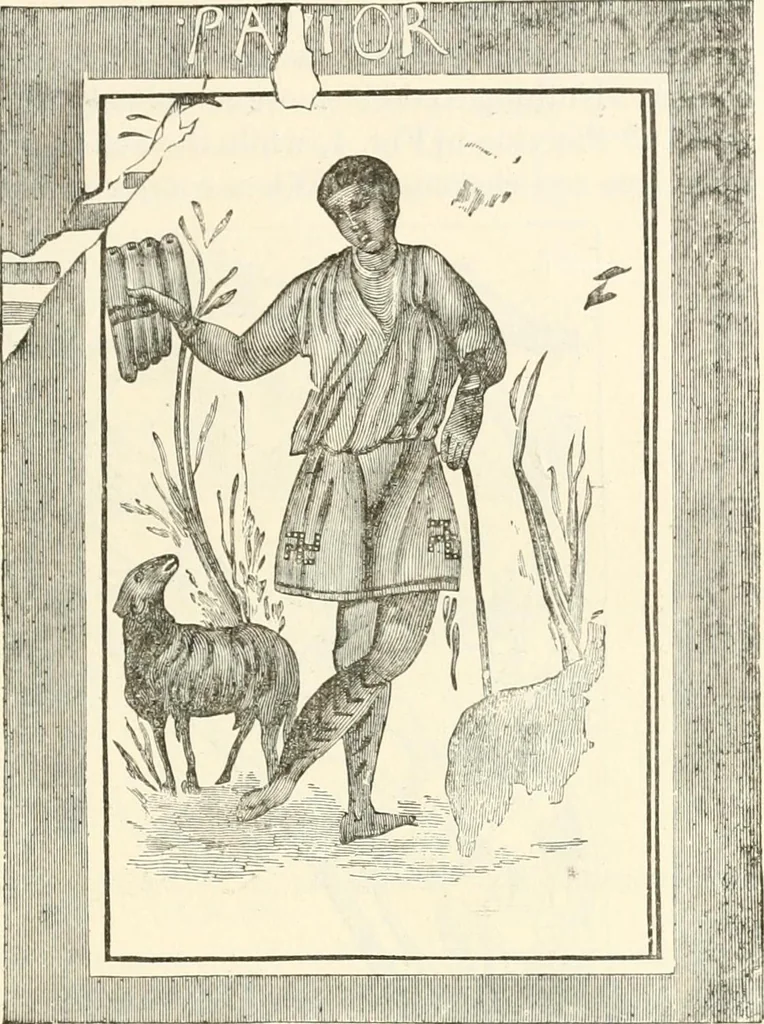 An illustration from Christian archaeology;, 1888, leaf 134