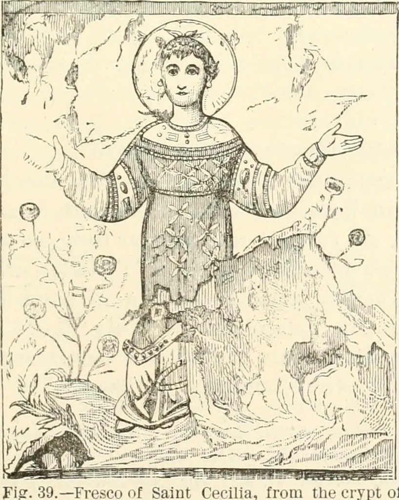 An illustration from Christian archaeology;, 1888, leaf 134