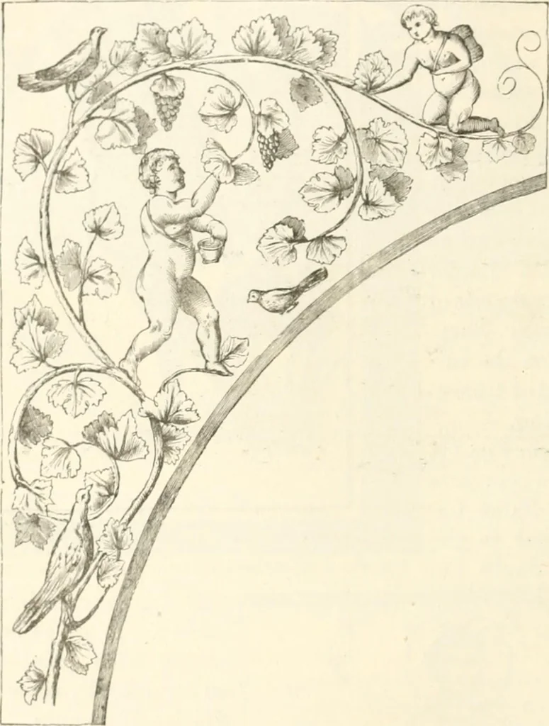 An illustration from Christian archaeology;, 1888, leaf 135