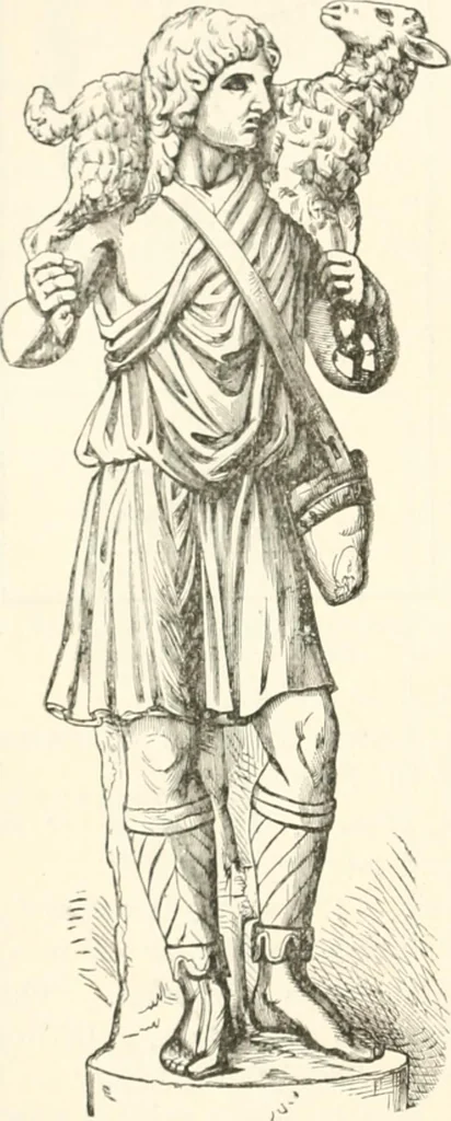 An illustration from Christian archaeology;, 1888, leaf 161