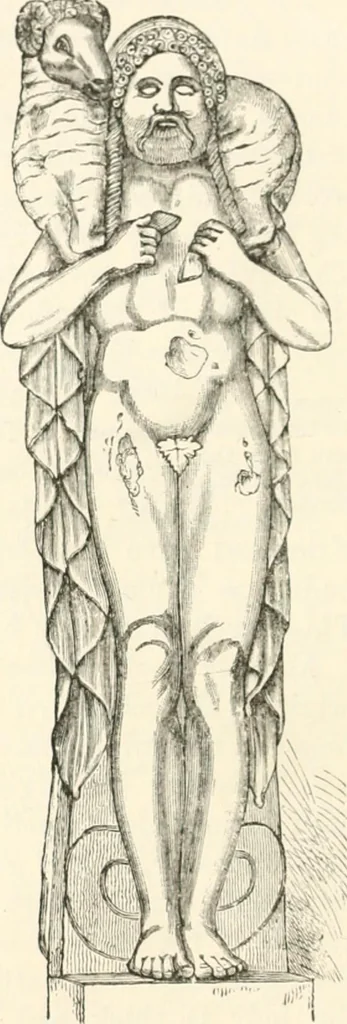 An illustration from Christian archaeology;, 1888, leaf 161