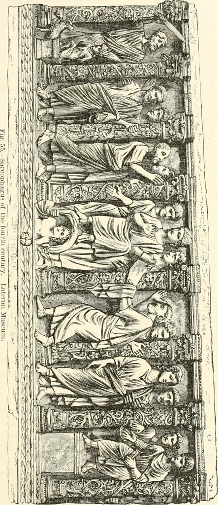 An illustration from Christian archaeology;, 1888, leaf 170