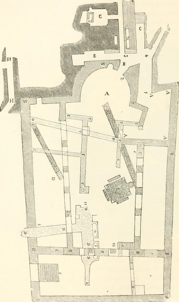 An illustration from Christian archaeology;, 1888, leaf 205
