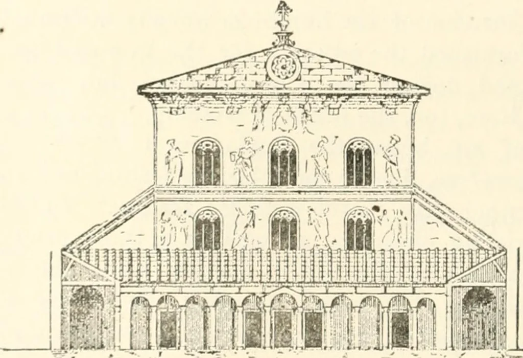 An illustration from Christian archaeology;, 1888, leaf 229