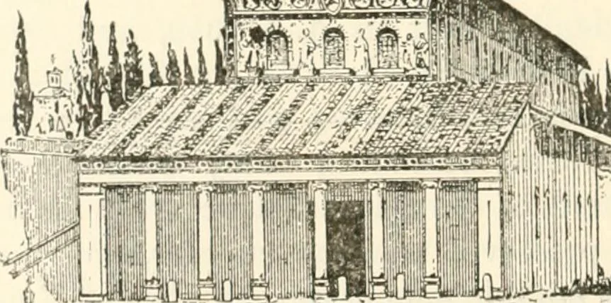 An illustration from Christian archaeology;, 1888, leaf 235