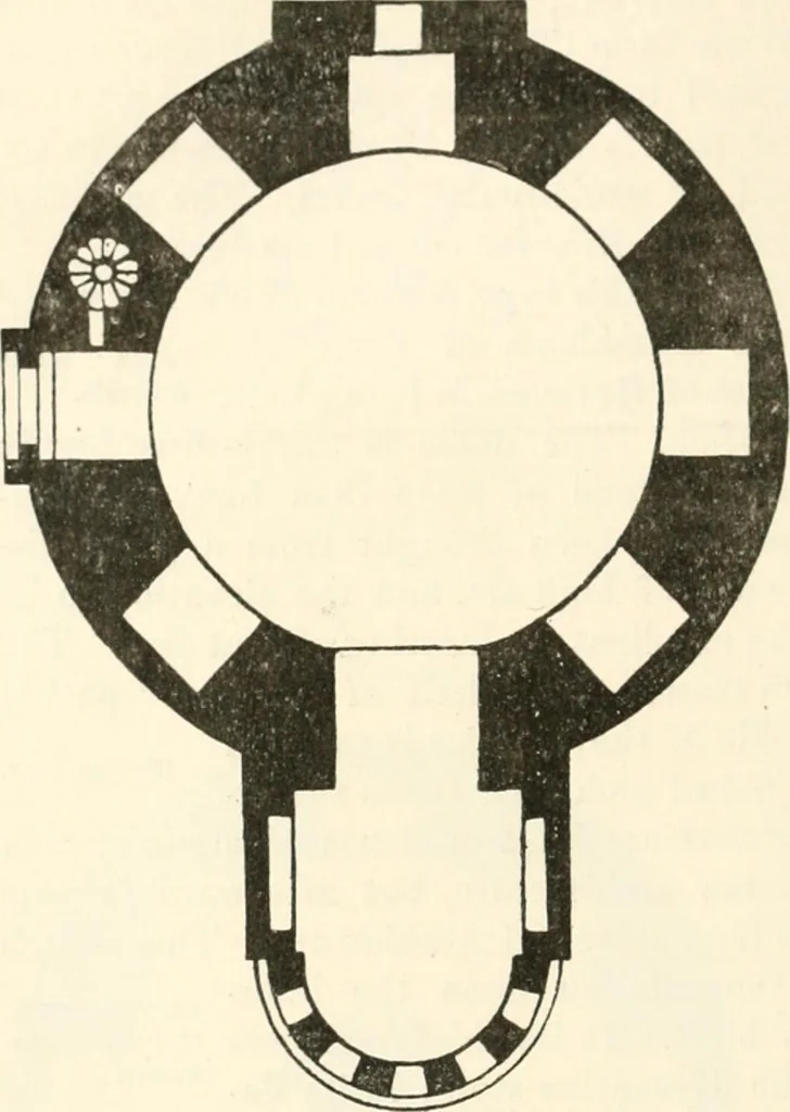 An illustration from Christian archaeology;, 1888, leaf 255