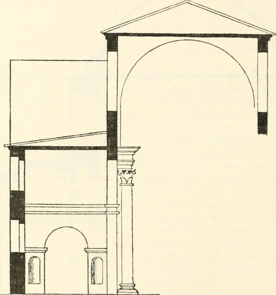 An illustration from Christian archaeology;, 1888, leaf 265