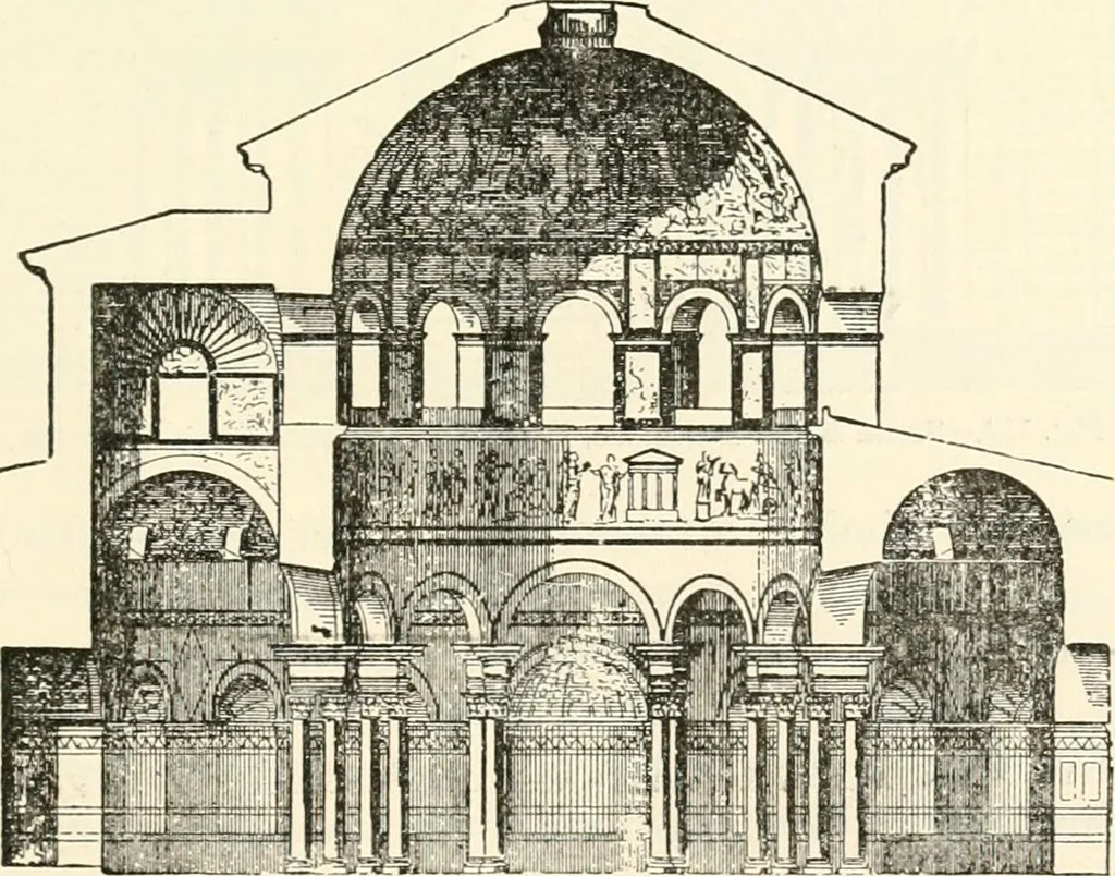 An illustration from Christian archaeology;, 1888, leaf 272