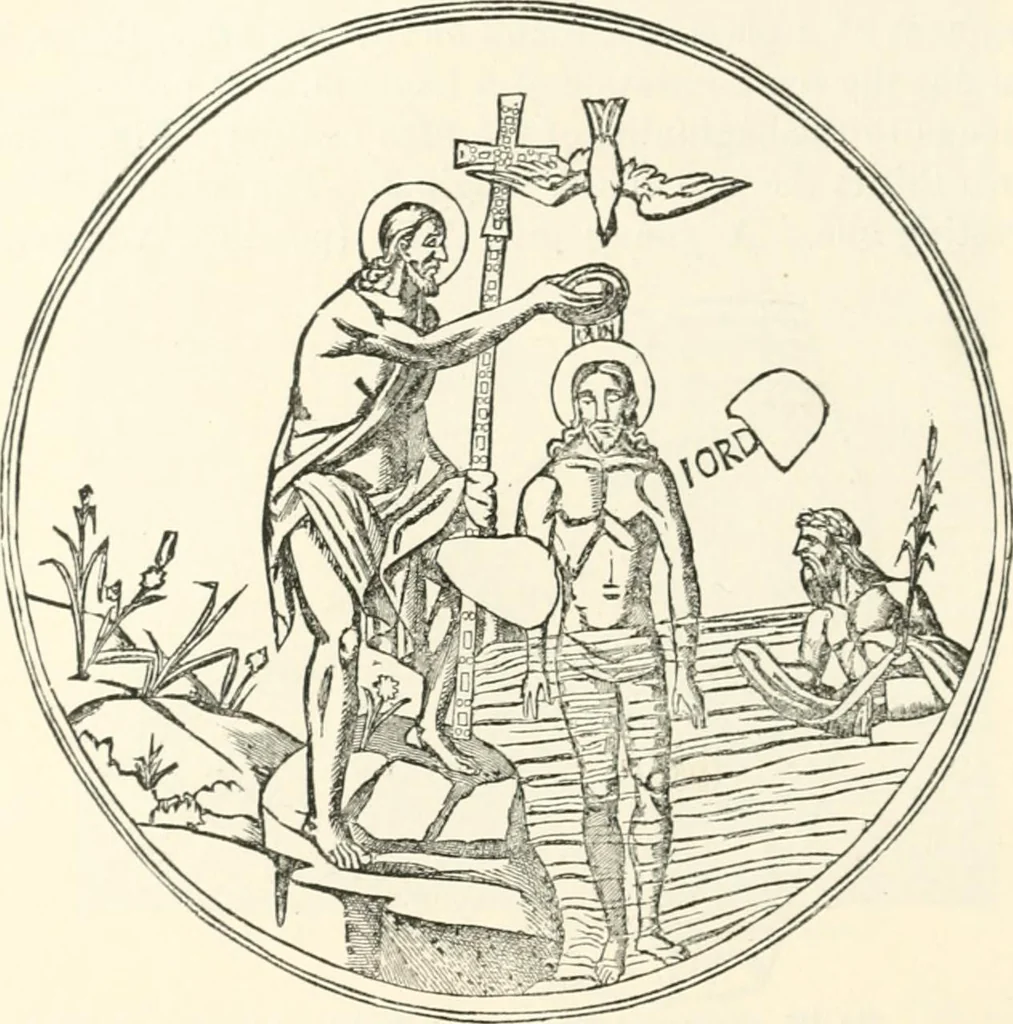An illustration from Christian archaeology;, 1888, leaf 451