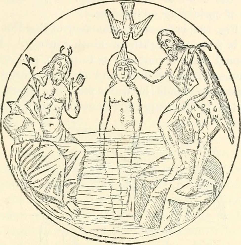 An illustration from Christian archaeology;, 1888, leaf 452