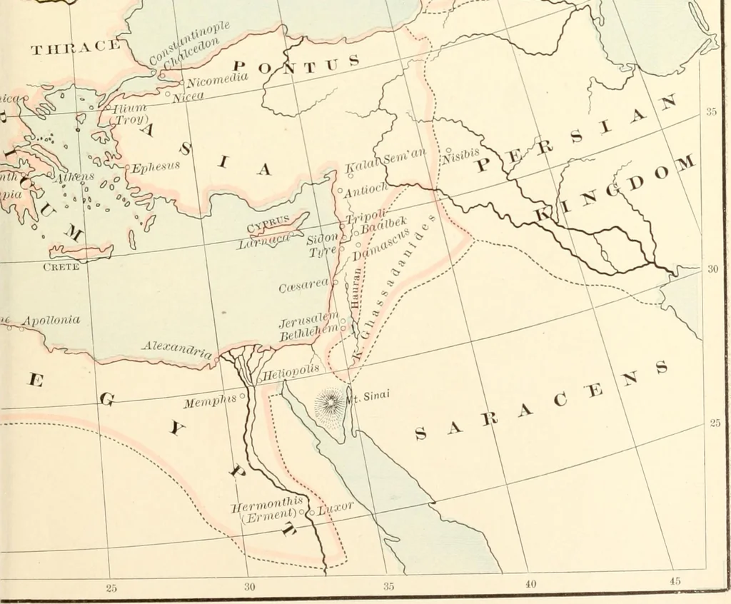 An illustration from Christian archaeology;, 1888, leaf 46