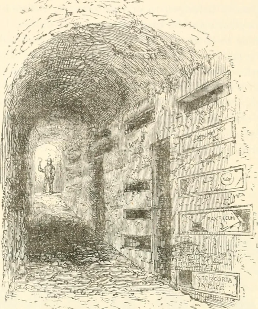 An illustration from Christian archaeology;, 1888, leaf 565