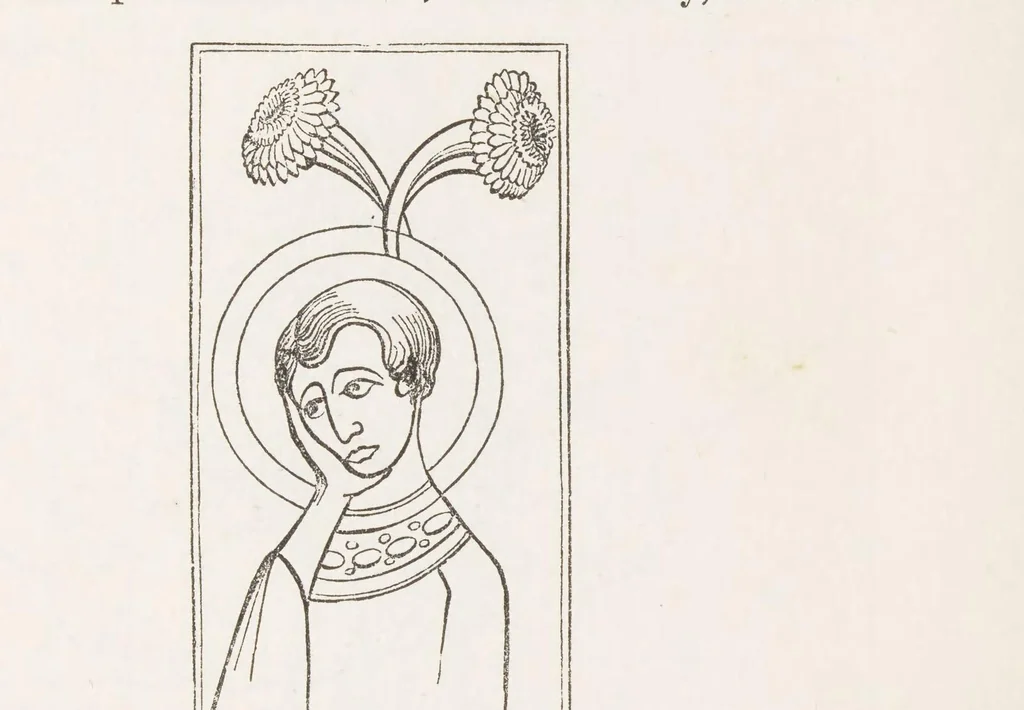 An illustration from Christian iconography; or, The history of Christian art in the middle ages, 1851, leaf 45