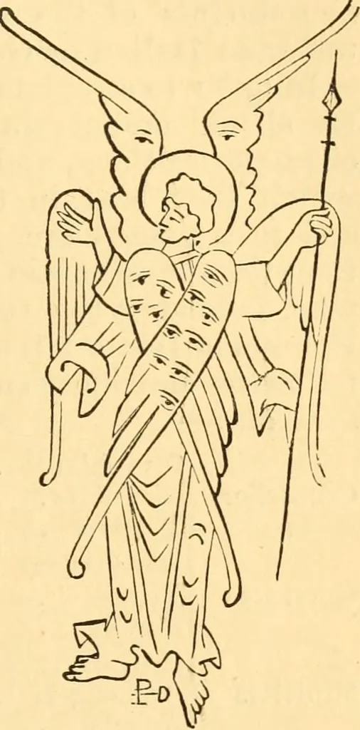 An illustration from Christian iconography; or, The history of Christian art in the middle ages, 1851, leaf 108
