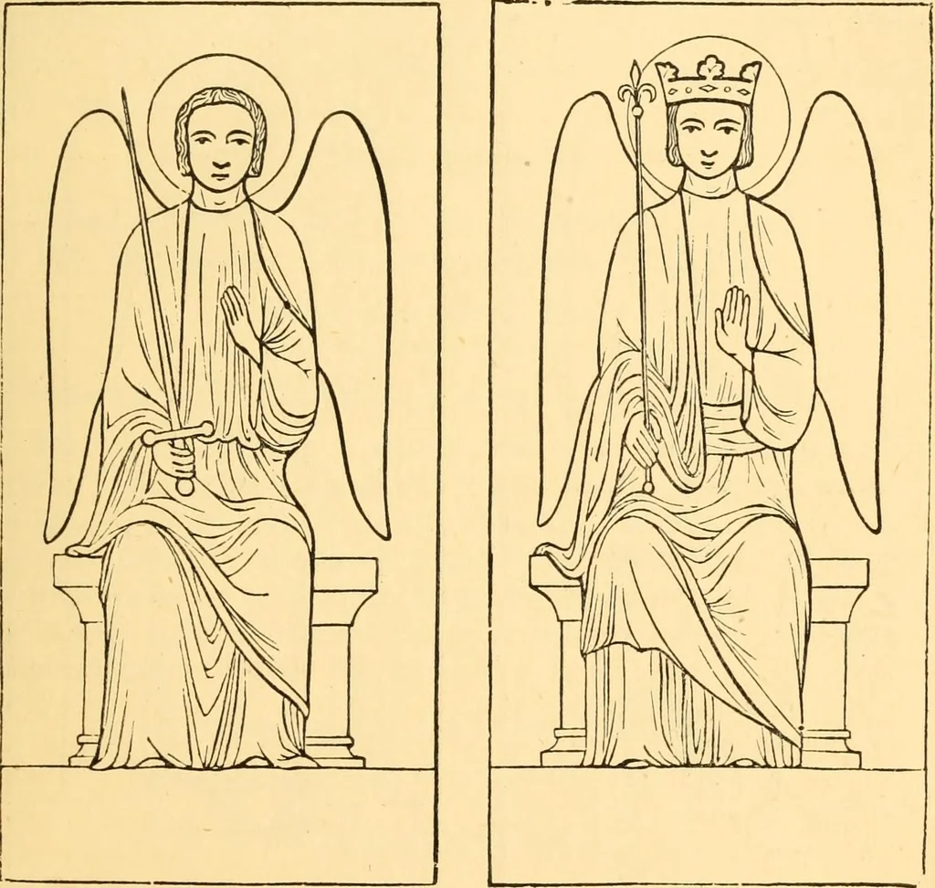 An illustration from Christian iconography; or, The history of Christian art in the middle ages, 1851, leaf 112