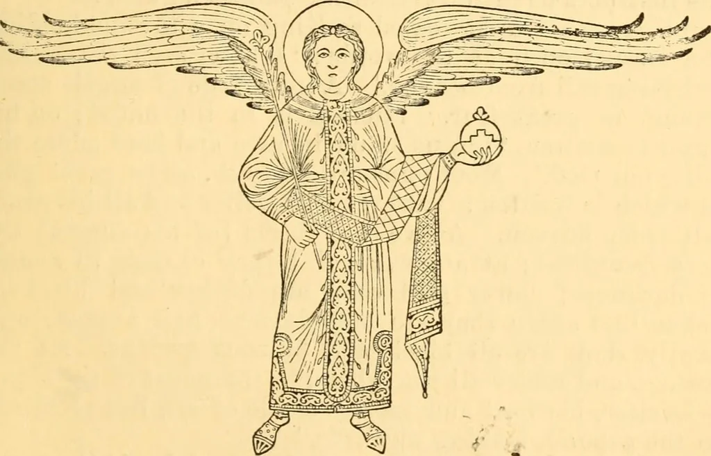 An illustration from Christian iconography; or, The history of Christian art in the middle ages, 1851, leaf 120