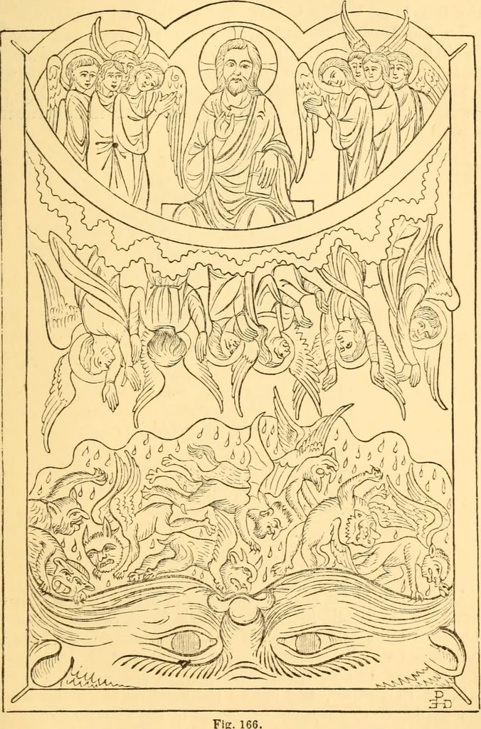 An illustration from Christian iconography; or, The history of Christian art in the middle ages, 1851, leaf 122