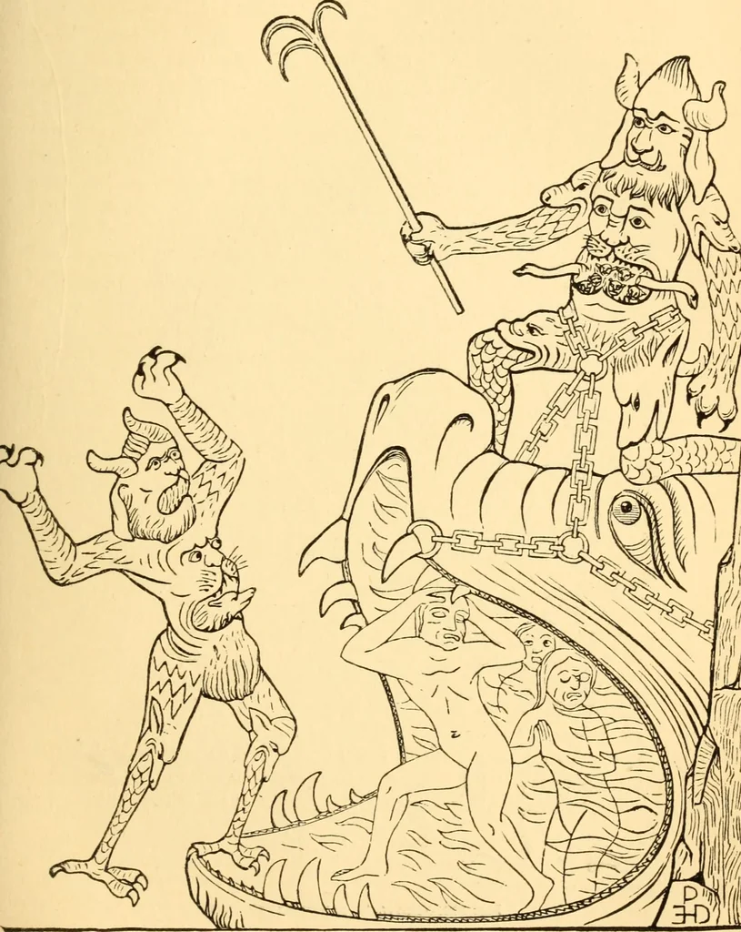 An illustration from Christian iconography; or, The history of Christian art in the middle ages, 1851, leaf 130