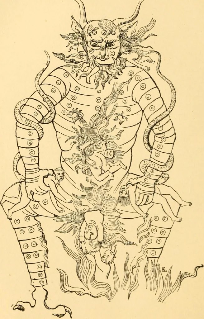 An illustration from Christian iconography; or, The history of Christian art in the middle ages, 1851, leaf 131