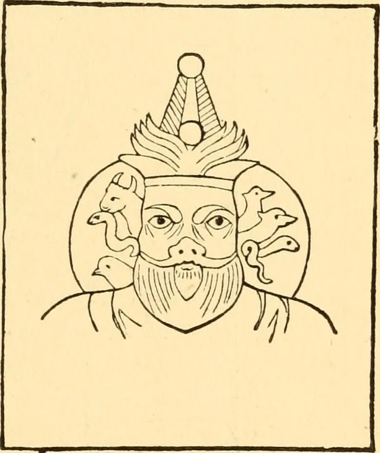 An illustration from Christian iconography; or, The history of Christian art in the middle ages, 1851, leaf 134
