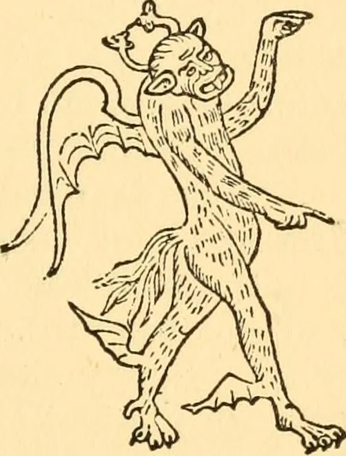 An illustration from Christian iconography; or, The history of Christian art in the middle ages, 1851, leaf 136