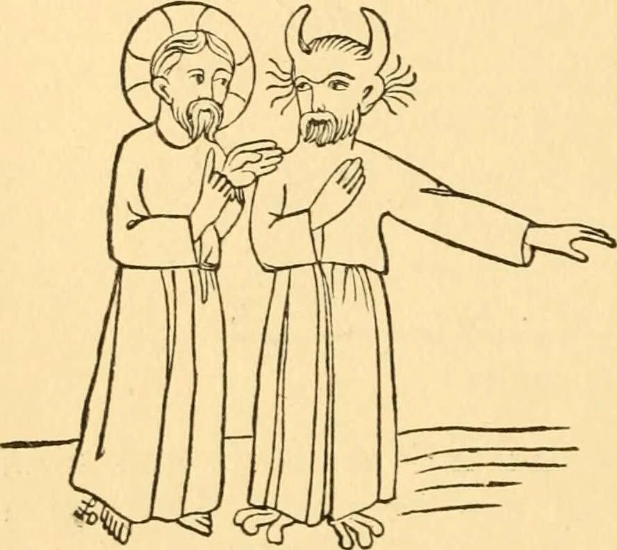 An illustration from Christian iconography; or, The history of Christian art in the middle ages, 1851, leaf 139