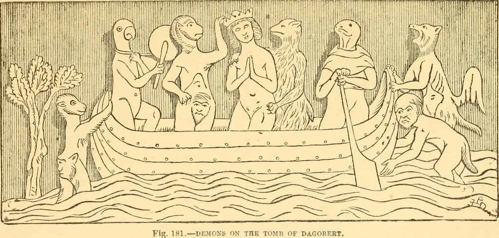 An illustration from Christian iconography; or, The history of Christian art in the middle ages, 1851, leaf 142