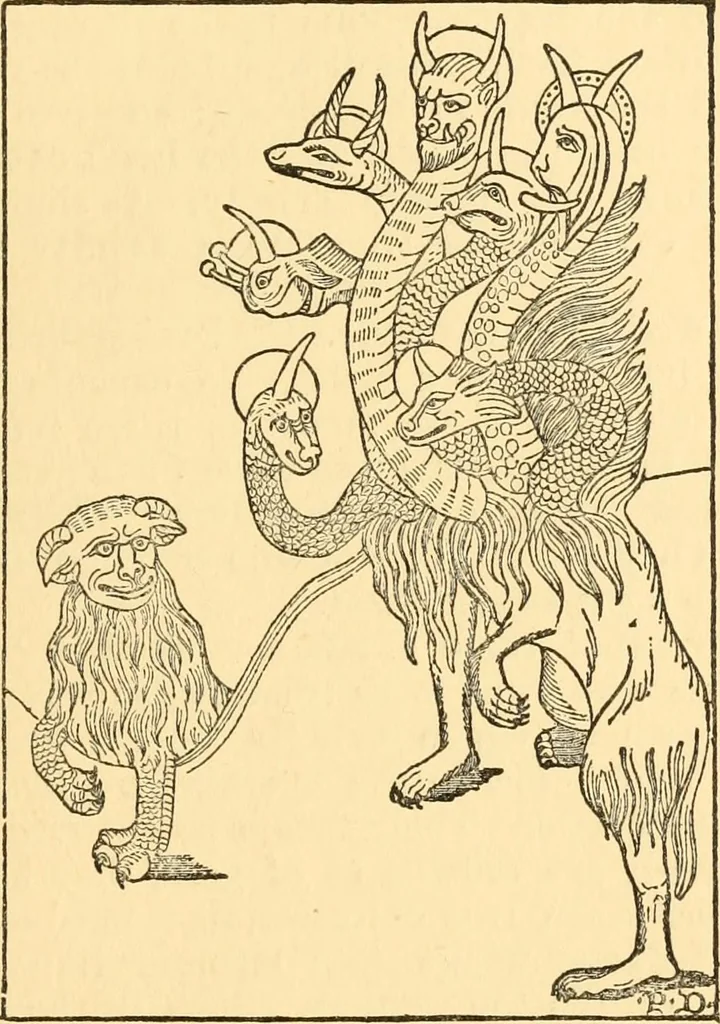 An illustration from Christian iconography; or, The history of Christian art in the middle ages, 1851, leaf 148