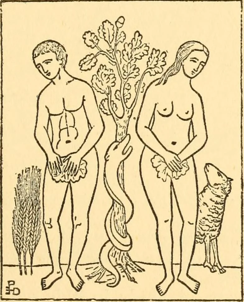 An illustration from Christian iconography; or, The history of Christian art in the middle ages, 1851, leaf 150