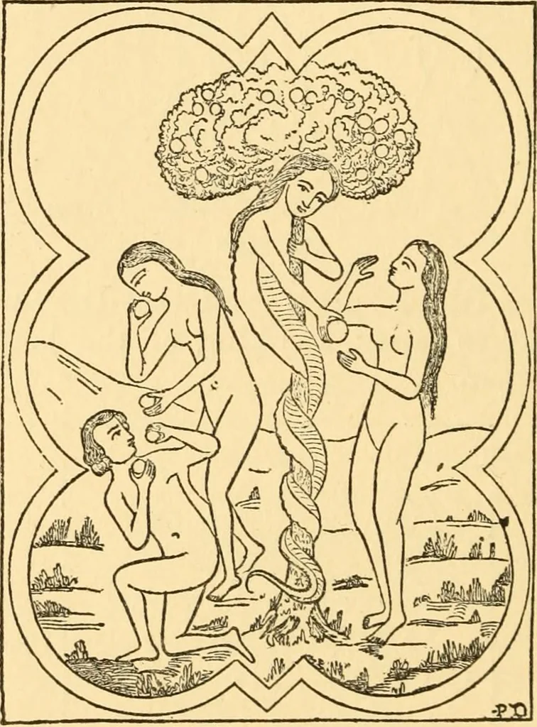 An illustration from Christian iconography; or, The history of Christian art in the middle ages, 1851, leaf 151