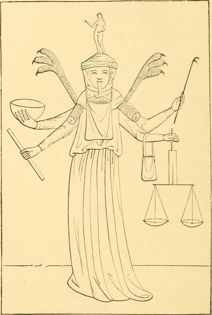 An illustration from Christian iconography; or, The history of Christian art in the middle ages, 1851, leaf 161